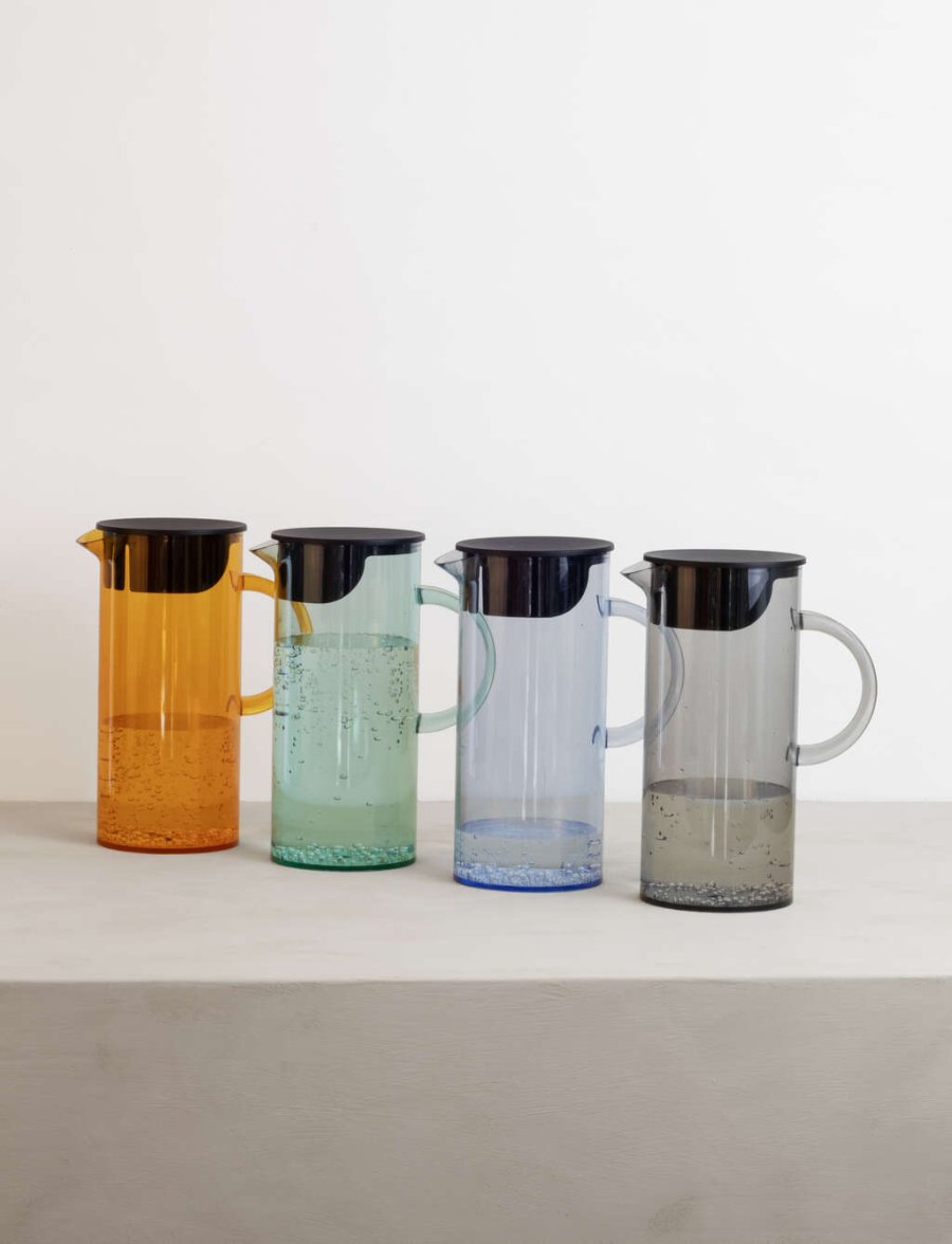 Stelton EM77 Kanne mit Deckel 1,5 L, Safran